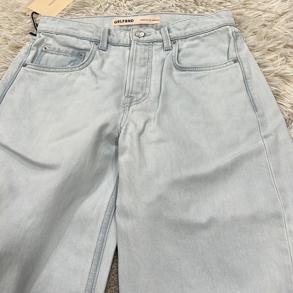GRLFRND Brooklyn High Rise Straight Jeans in Zuma New 27 - Picture 9 of 10